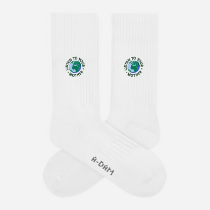 Chaussettes randonnée brodées - ADAM