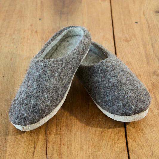 Chaussons pour adulte en laine feutrée - NATURSTYLE