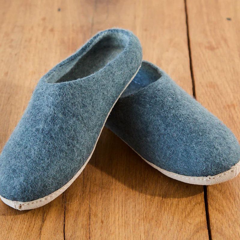 Chaussons pour adulte en laine feutrée - NATURSTYLE