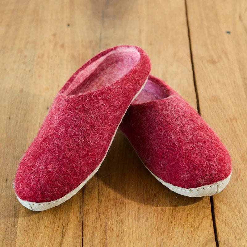 Chaussons pour adulte en laine feutrée - NATURSTYLE