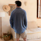 Chemise homme en gaze de coton bio LIAS - NORDLICHT