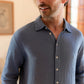 Chemise homme en gaze de coton bio LIAS - NORDLICHT