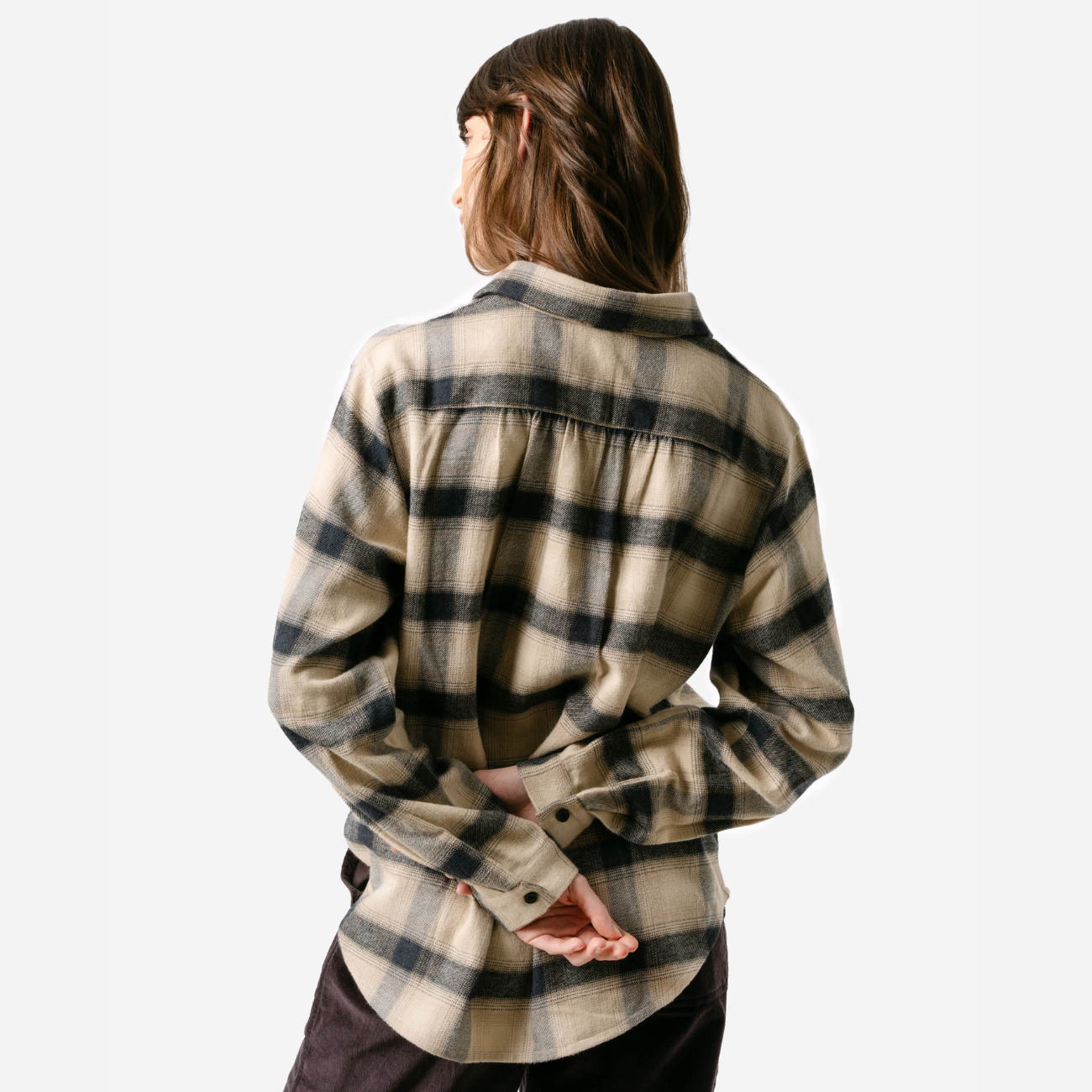 Chemise BALINA en flanelle 100% coton bio - LIVING CRAFTS