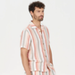 Chemise rayée à manches courtes WAVE - KOMODO