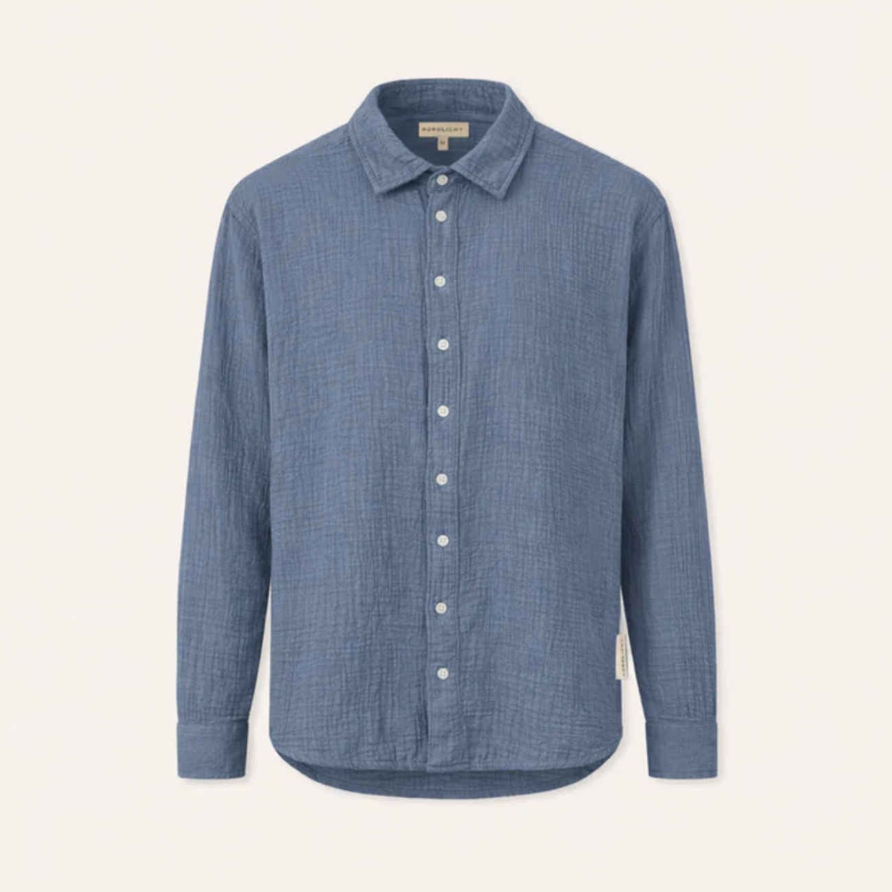 Chemise homme en gaze de coton bio LIAS - NORDLICHT