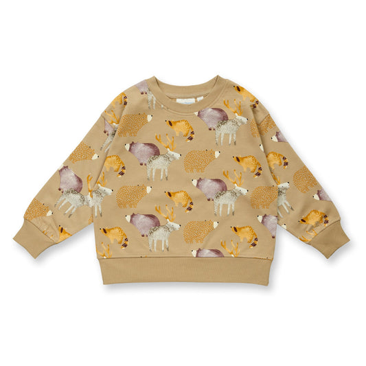 Sweat animaux DARI 100% coton bio - SENSE ORGANICS