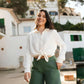 Chemise FENJA en mousseline de coton bio - NORDLICHT