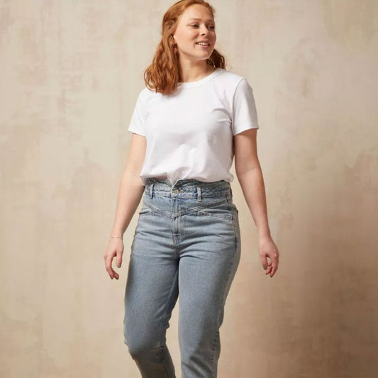 T-shirt français GABY en 100% coton bio - LEMAHIEU