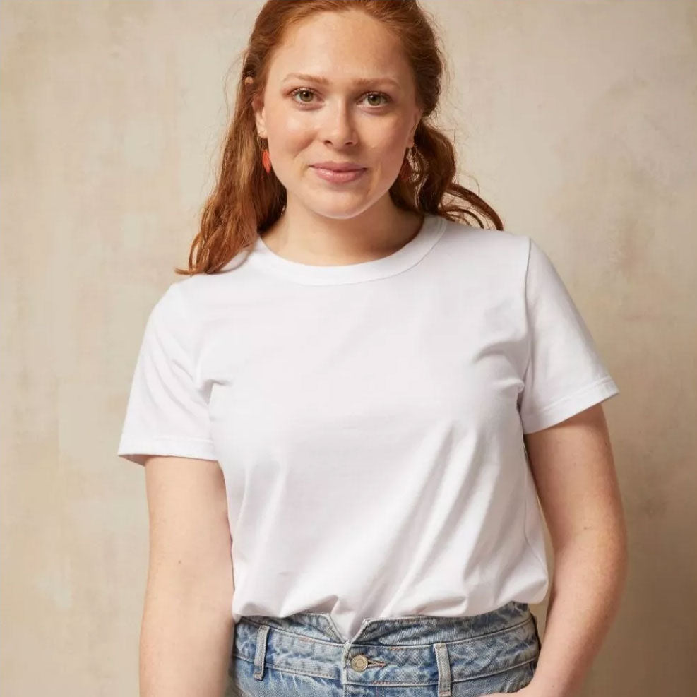 T-shirt français GABY en 100% coton bio - LEMAHIEU