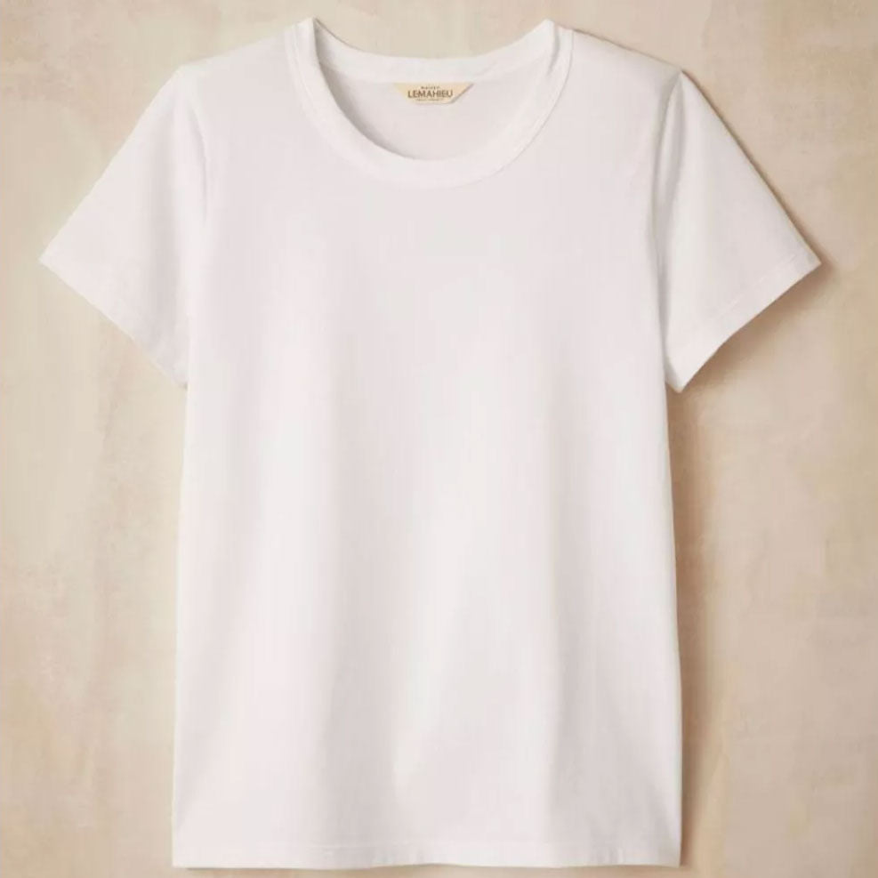 T-shirt français GABY en 100% coton bio - LEMAHIEU