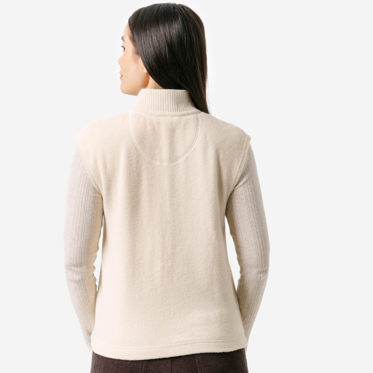 Gilet sans manches BESSA en 100% coton bio - LIVING CRAFTS