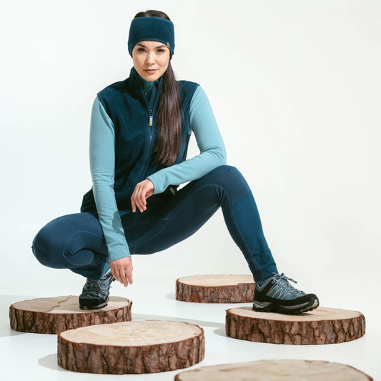 Gilet polaire SALI 100% coton bio - LIVING CRAFTS