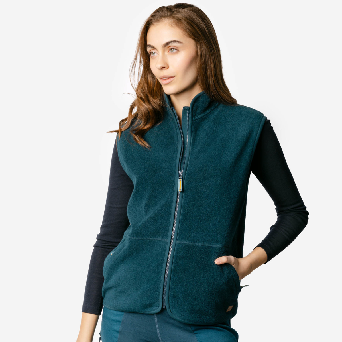 Gilet polaire SALI 100% coton bio - LIVING CRAFTS