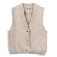 Gilet sans manches 100% laine BIRTE - LIVING CRAFTS
