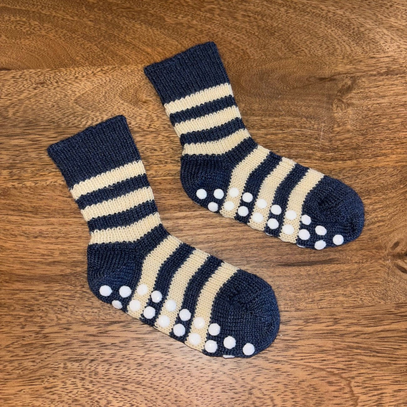 Chaussettes antidérapantes 100% Laine pour enfant - HIRSCH