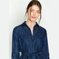 Robe en jeans manches longues JAZZ - GREENBOMB
