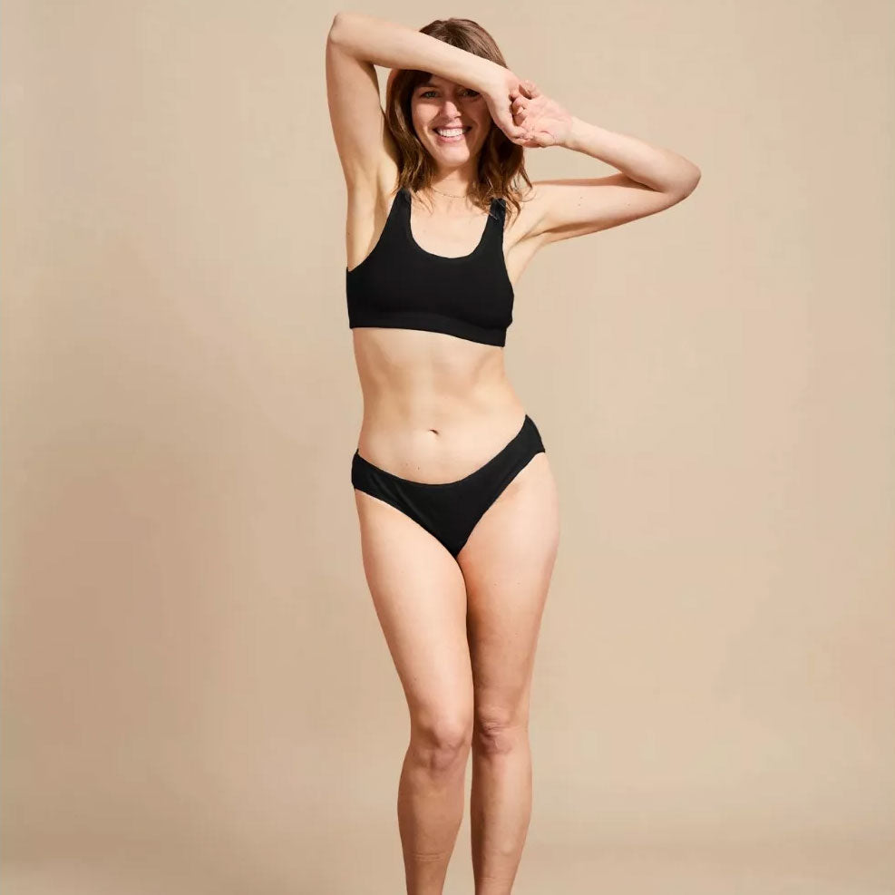 Brassière 100% coton bio JULIETTE fabriquée en France - LEMAHIEU