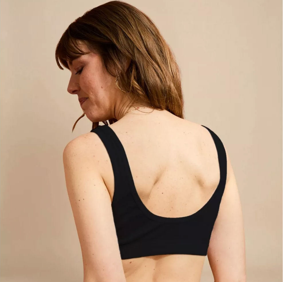 Brassière 100% coton bio JULIETTE fabriquée en France - LEMAHIEU