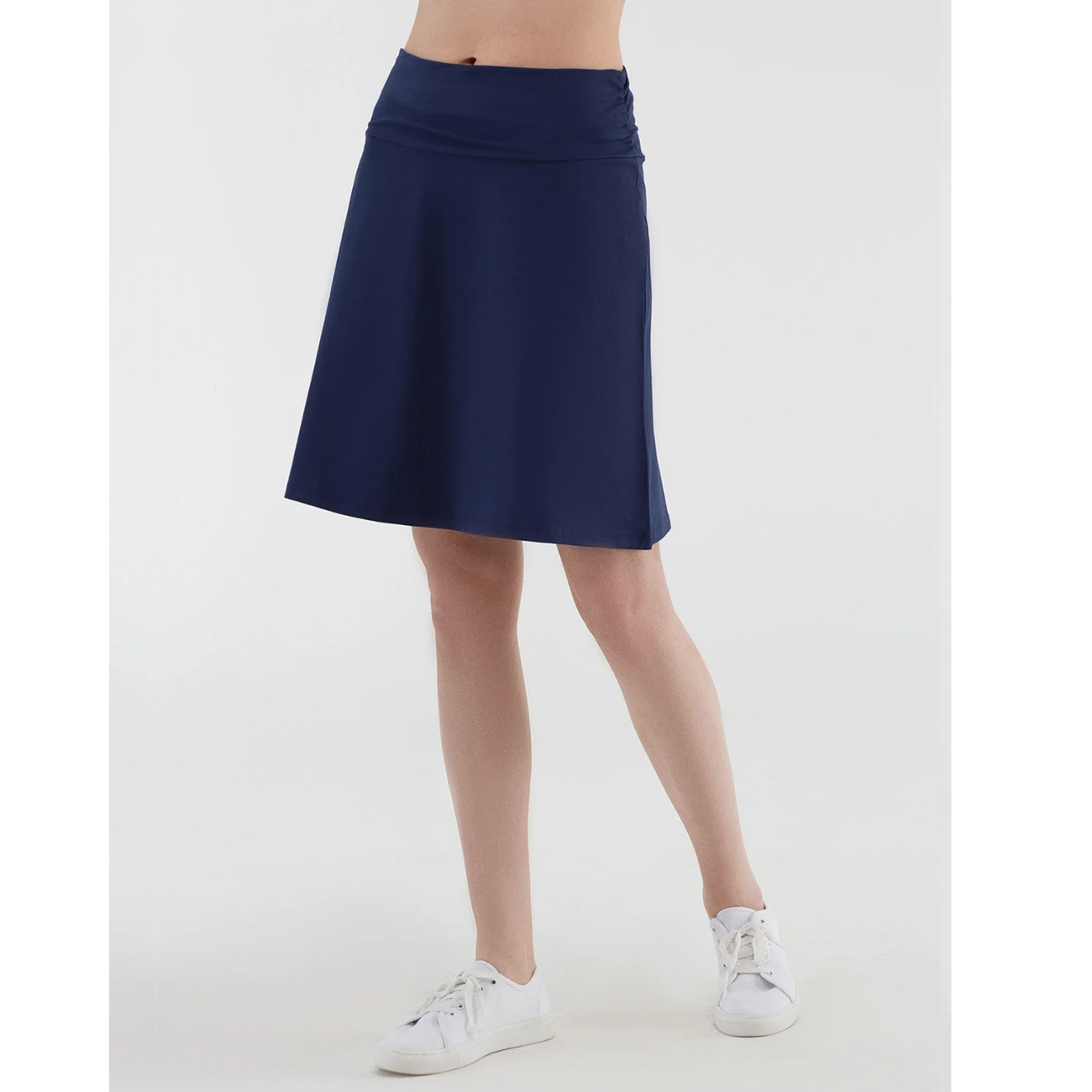 Jupe genoux en coton bio - LEELA COTTON