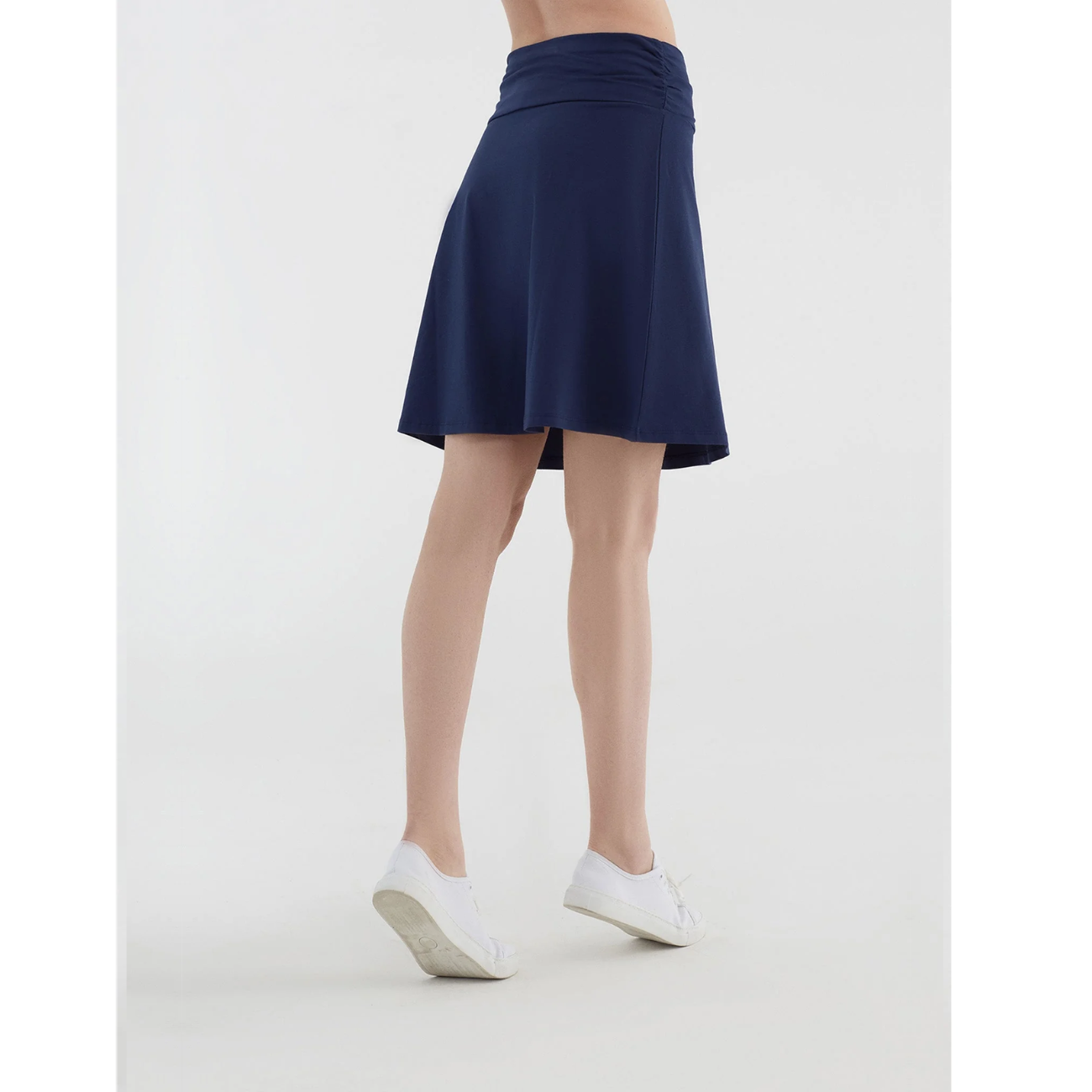 Jupe genoux en coton bio - LEELA COTTON