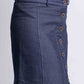 Jupe jeans boutonnée 1083 x Les Hirondelles