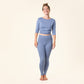 Legging taille haute LISA en coton bio - LIVING CRAFTS