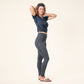 Legging taille haute LISA en coton bio - LIVING CRAFTS