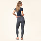 Legging taille haute LISA en coton bio - LIVING CRAFTS