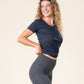 Legging taille haute LISA en coton bio - LIVING CRAFTS