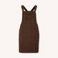Robe salopette en velours de coton bio - NORDLICHT