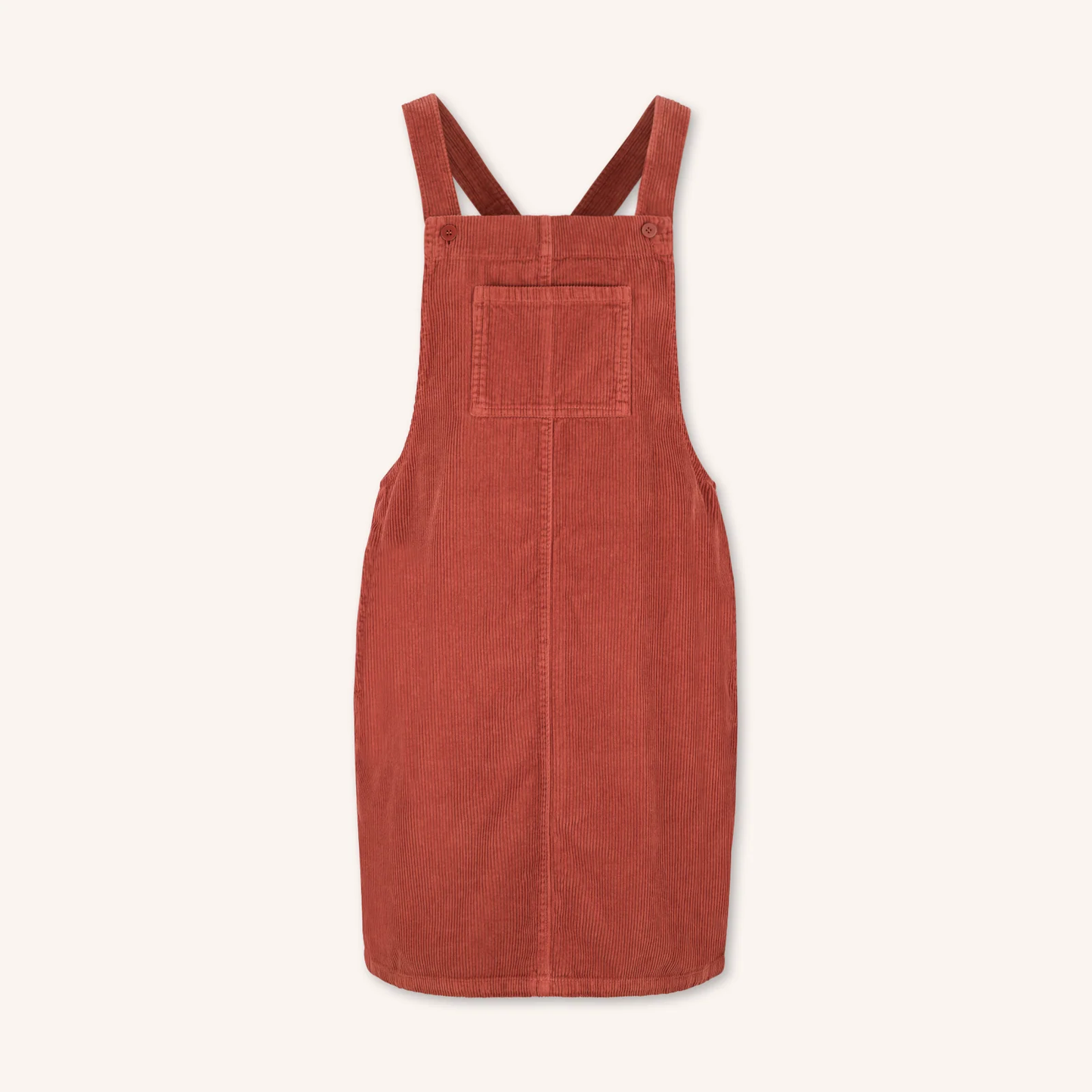 Robe salopette en velours de coton bio - NORDLICHT