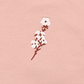 Pull brodé d'une fleur de coton - WALKIDDY