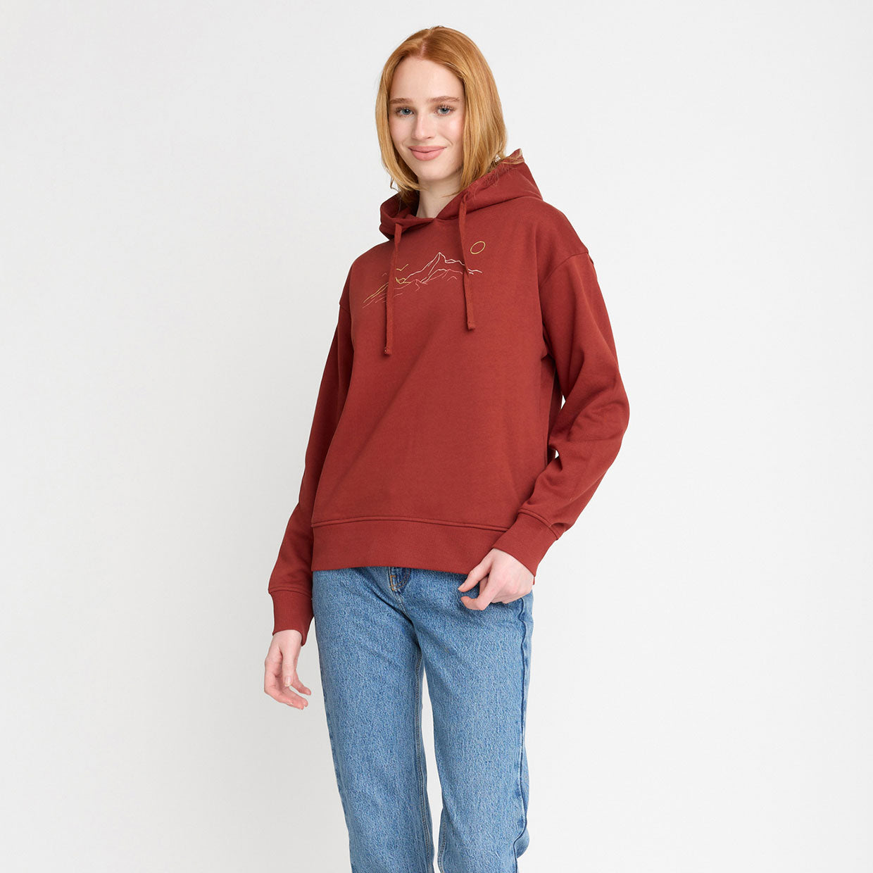Sweat à capuche montagne - GREENBOMB