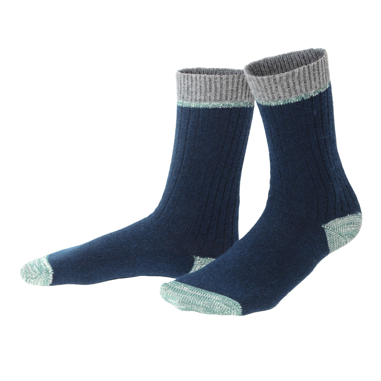 Chaussettes PATRICE coton bio et laine - LIVING CRAFTS