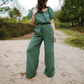 Pantalon coupe large NILLA en mousseline - NORDLICHT