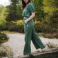 Pantalon coupe large NILLA en mousseline - NORDLICHT