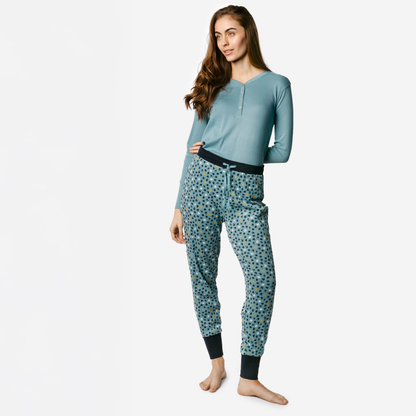 Bas de pyjama AVELINE en coton bio - LIVING CRAFTS