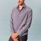 Chemise PIERRE en coton à chevrons - DAO