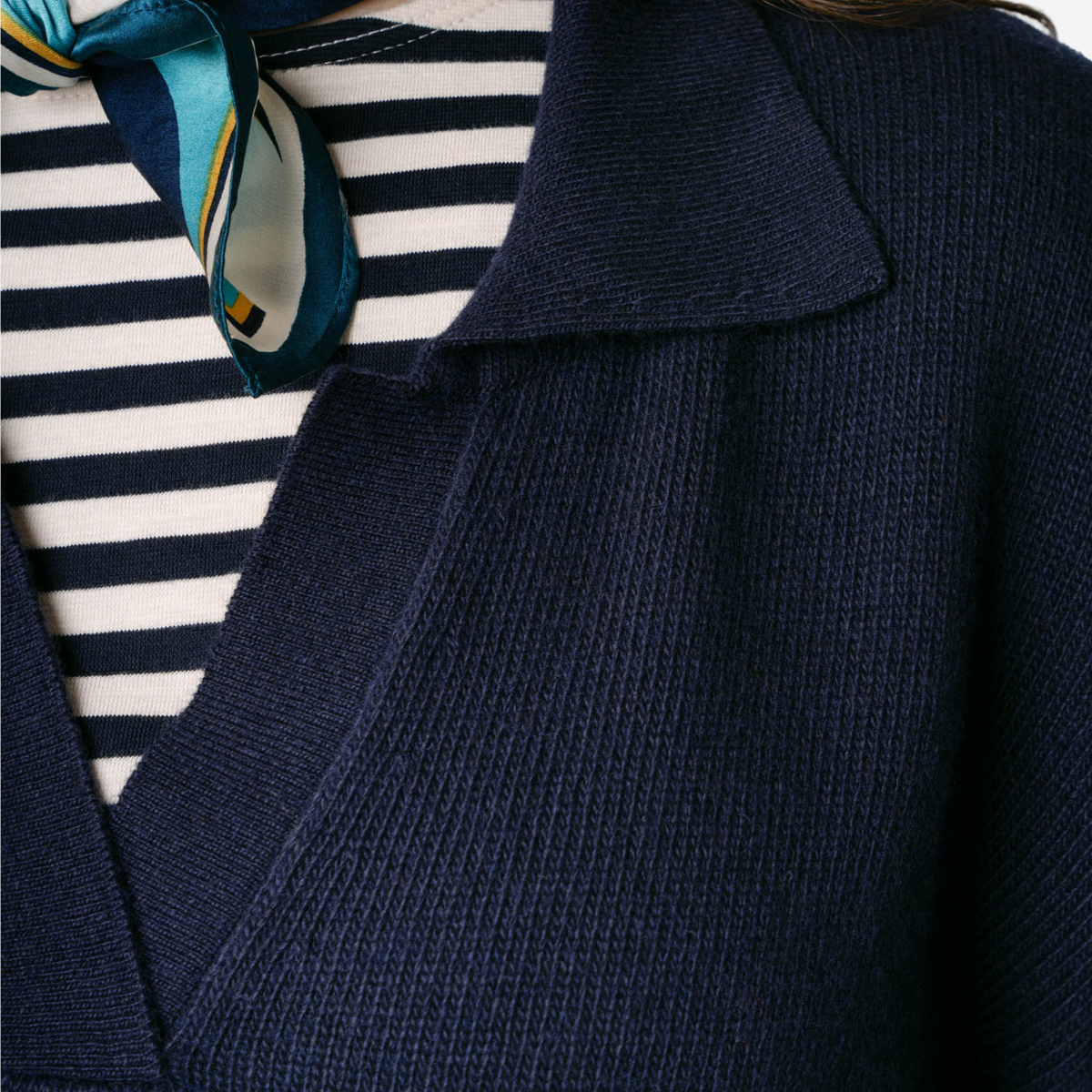 Pull en coton et laine ULANA - LIVING CRAFTS