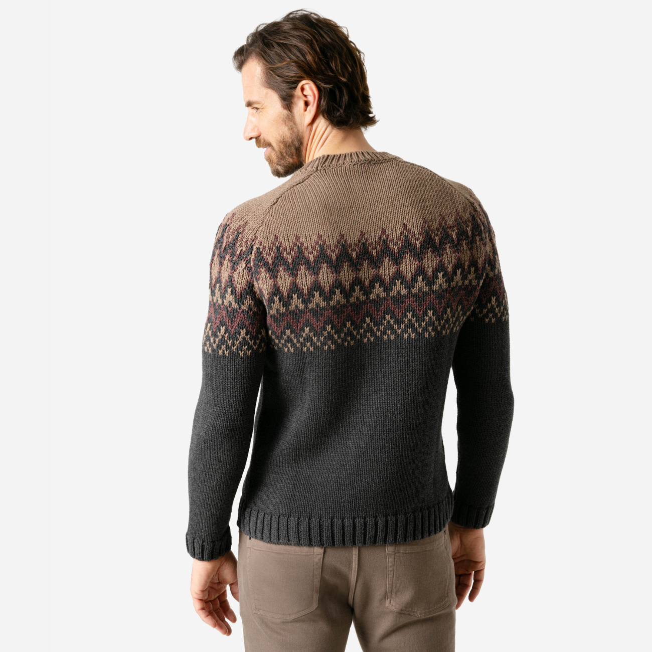 Pull manches raglan BALDUIN en 100% coton - LIVING CRAFTS