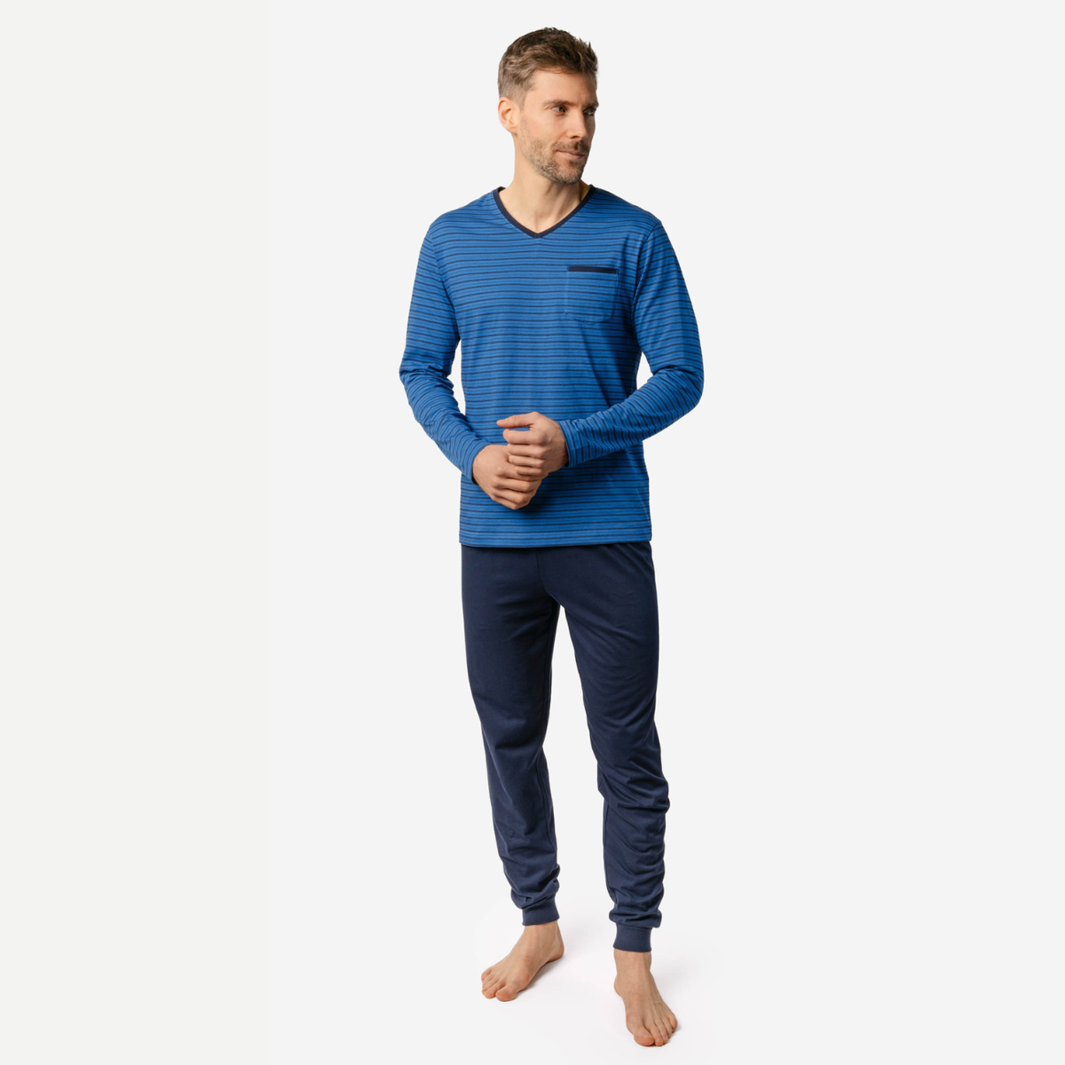 Pyjama Homme COLIN en coton bio - LIVING CRAFTS