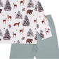 Pyjama Winter WOODLAND en coton bio - WALKIDDY