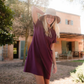 Robe T-shirt en coton bio MEIKE - NORDLICHT