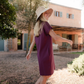 Robe T-shirt en coton bio MEIKE - NORDLICHT