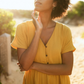 Robe ALMA en mousseline de coton bio - NORDLICHT