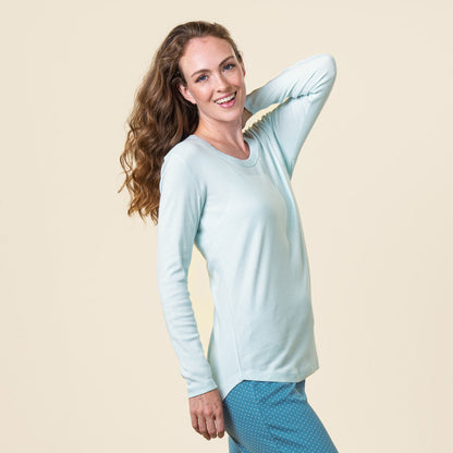 Haut de pyjama SALISA en coton bio - LIVING CRAFTS