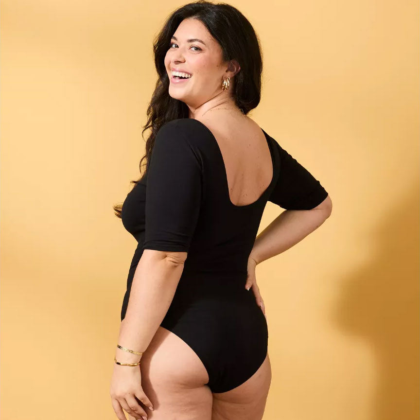 Body dos nu SARAH en coton bio - LEMAHIEU
