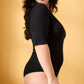 Body dos nu SARAH en coton bio - LEMAHIEU