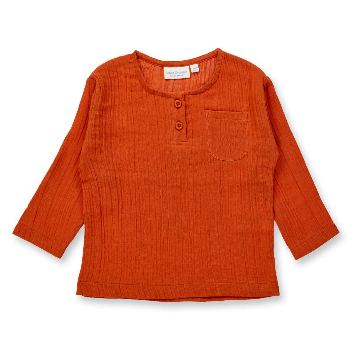 T-shirt PLIN en gaze de coton bio - SENSE ORGANICS