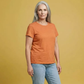 T-shirt ALINA 100% lin français col rond - LEMAHIEU